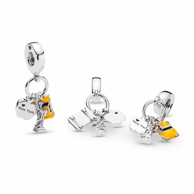 Pandora New York Highlights Dangle Charm Silver Egypt XS1579238